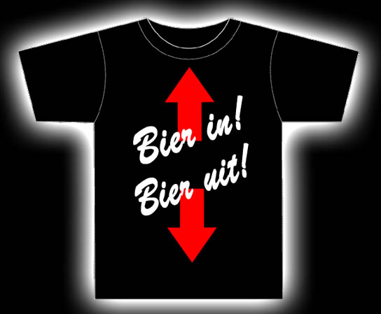 FunShirt "BIER IN"